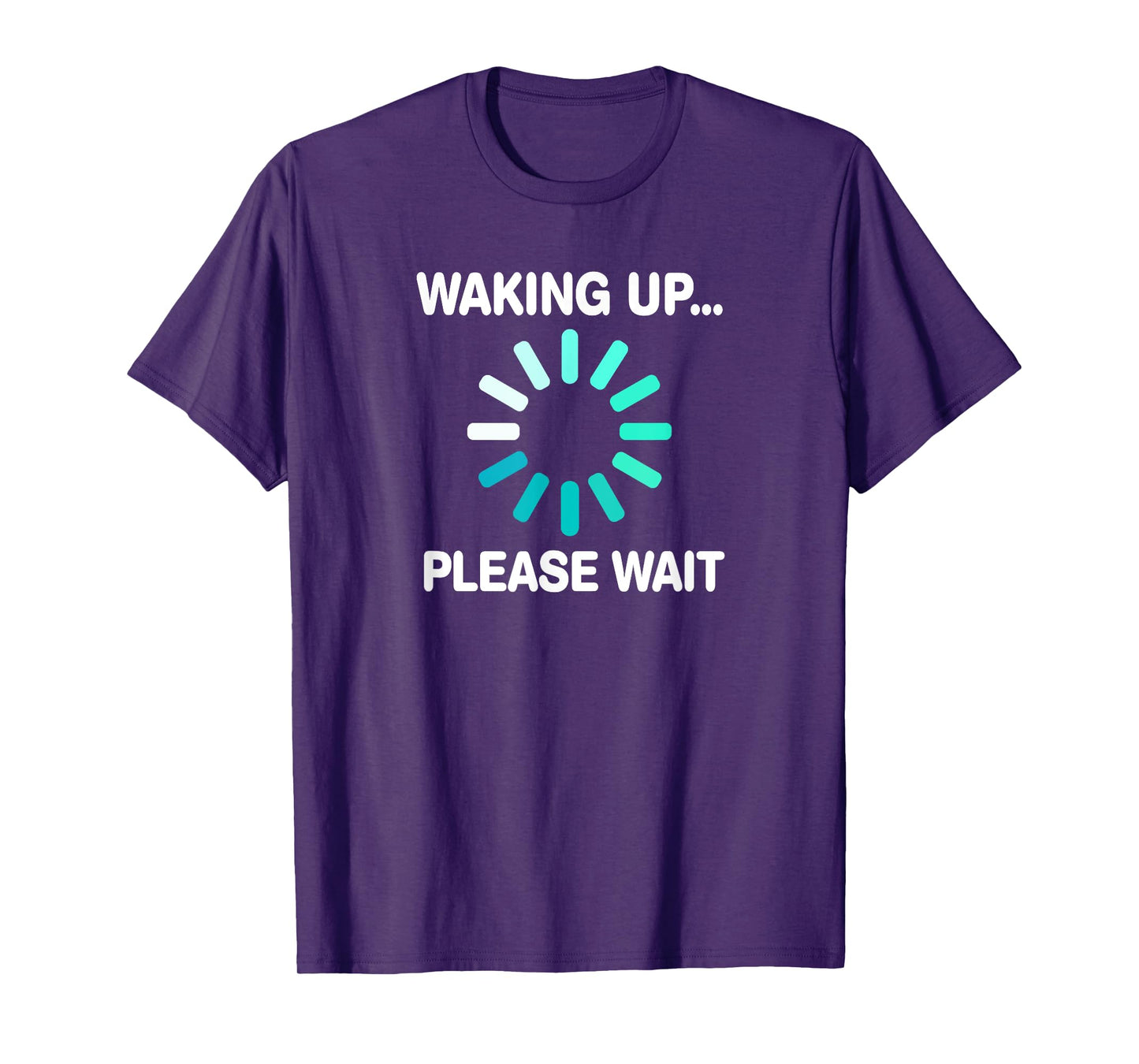 Waking Up Humor Night Owl PJ Men Women Humorous T-Shirt