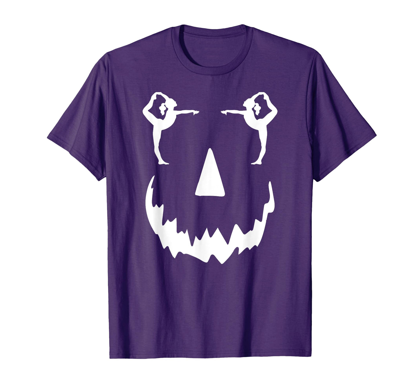 funny Gymnastics pumpkin Gymnastics halloween T-Shirt