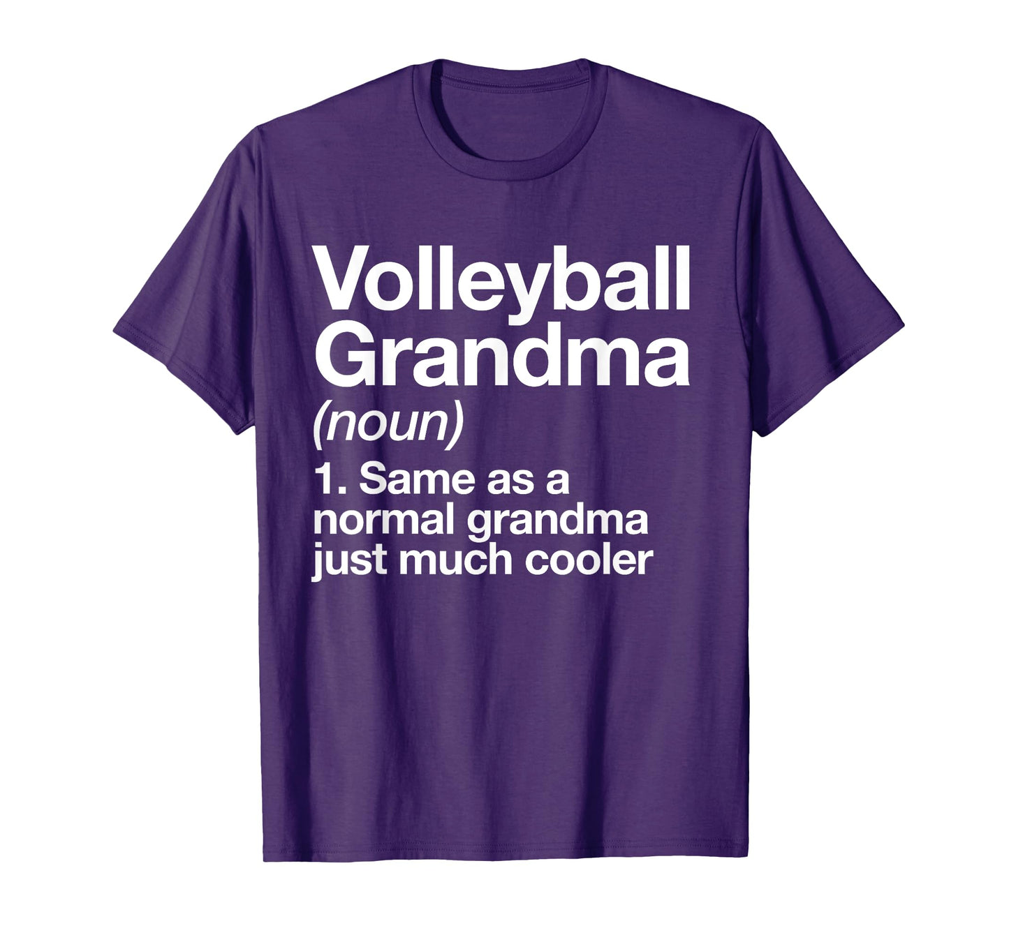 Volleyball Grandma Definition Funny Sports T-Shirt