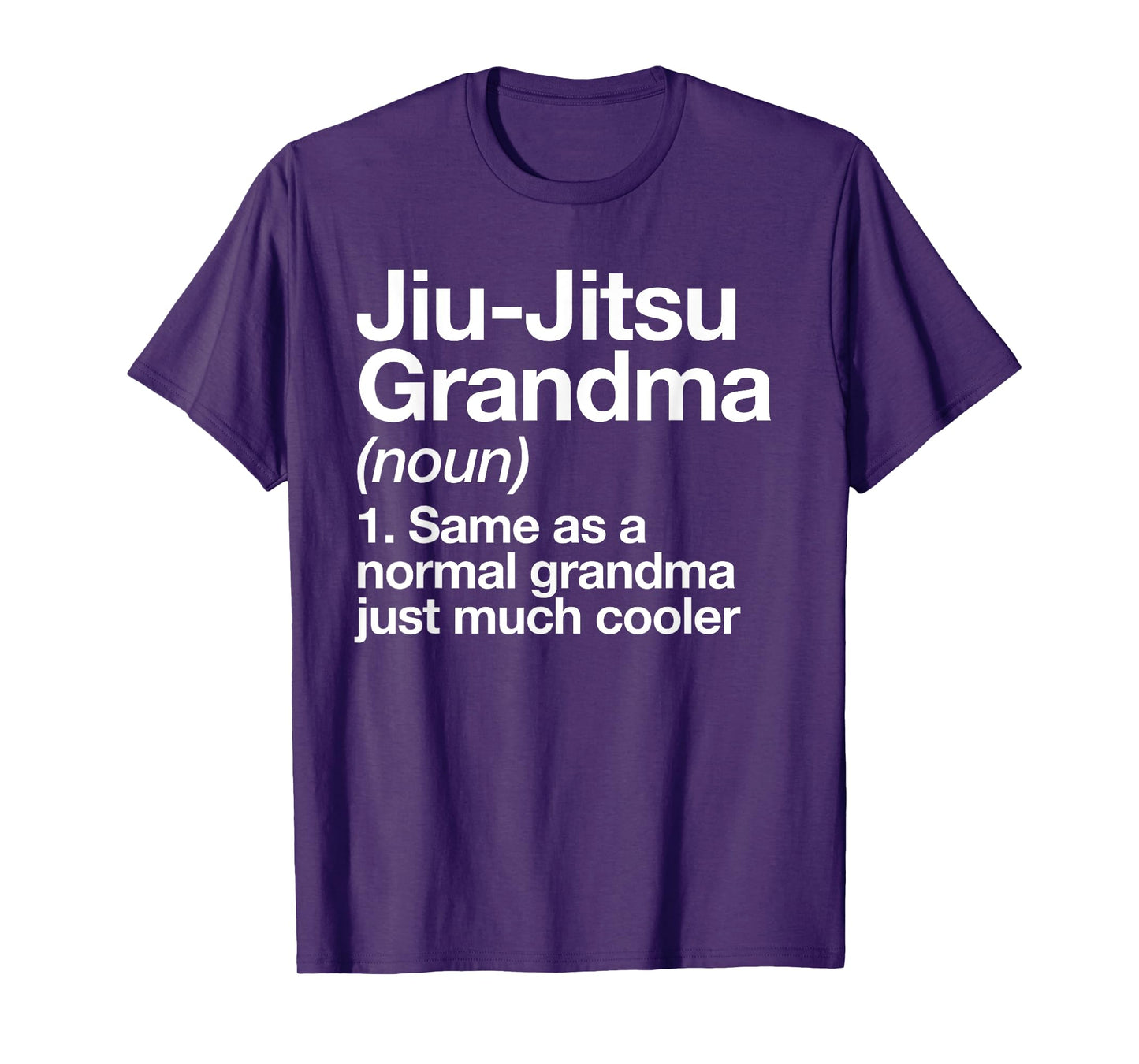 Jiu-Jitsu Grandma Definition Funny Sports Martial Arts T-Shirt