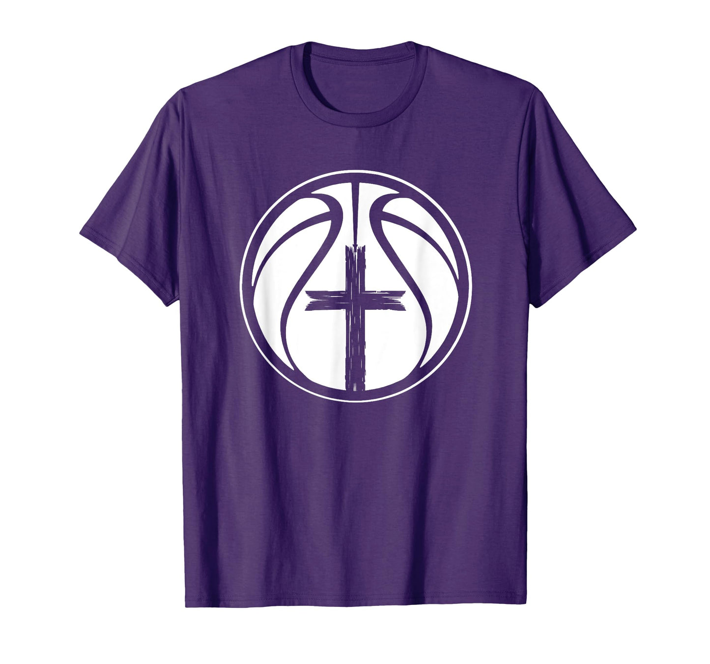 Christian Basketball Apparel Christian Basketball T-Shirt Unisex-Adults Black Small Short Sleeve T-Shirt