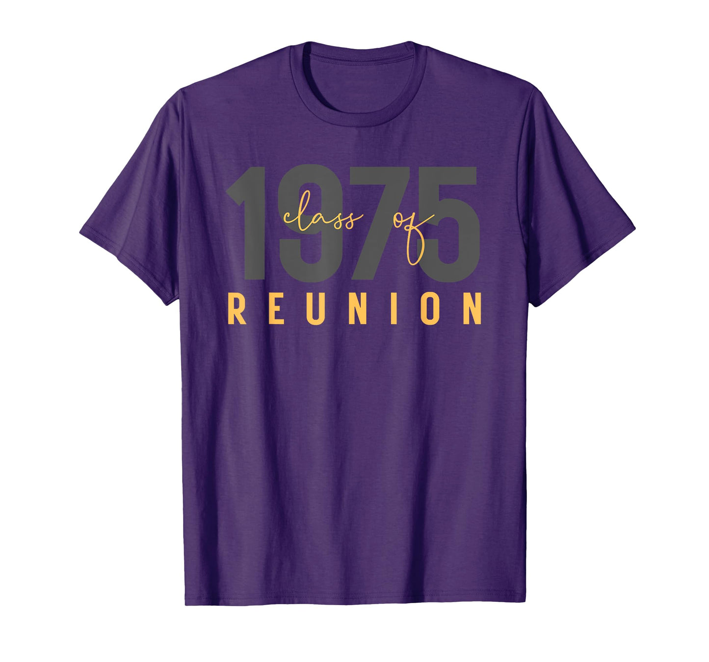 Classic Retro Vintage Class of 1975 Reunion 50th Graduation T-Shirt