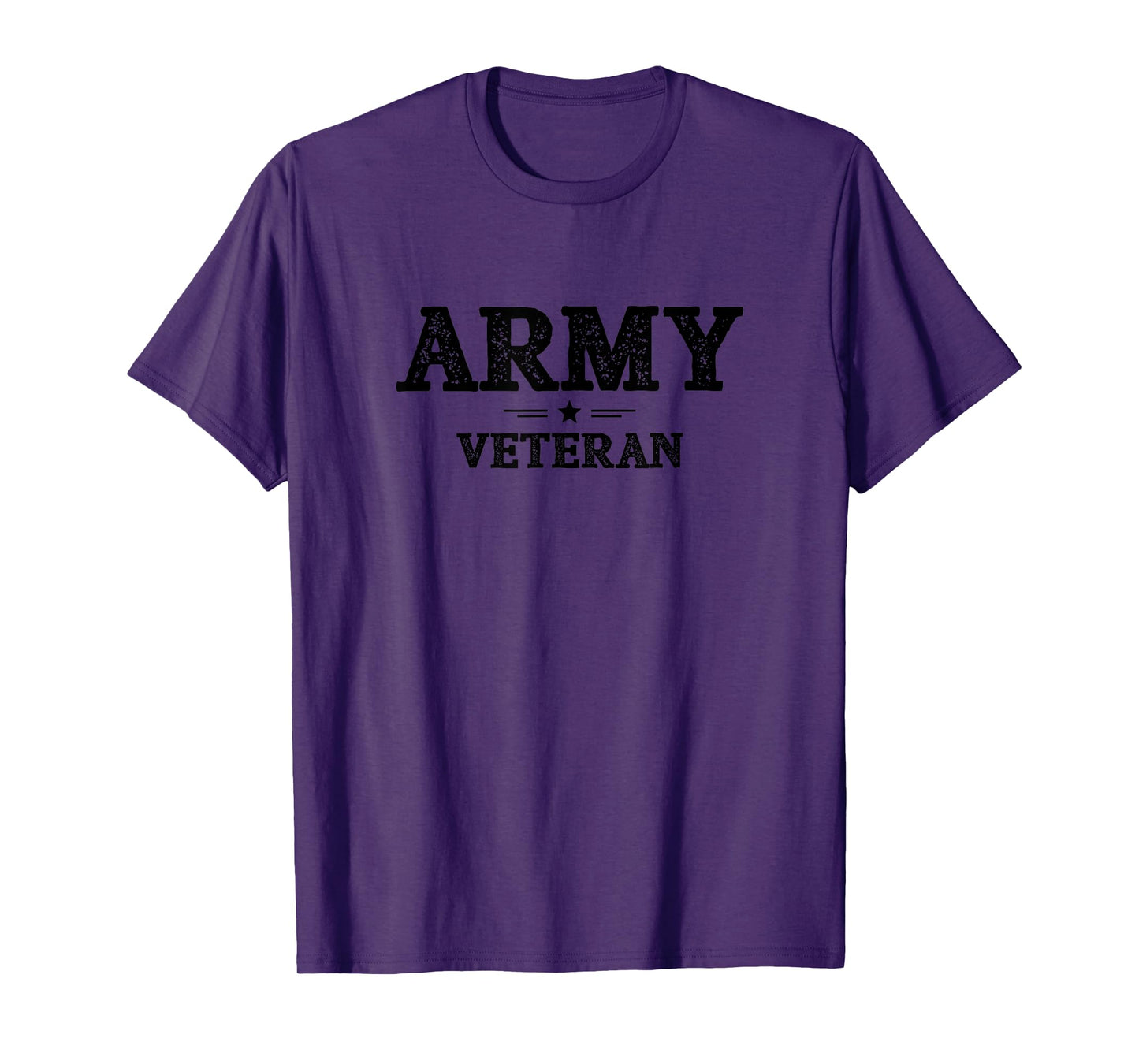 Distressed Army Veteran Logo PT Workout Retro Vintage T-Shirt