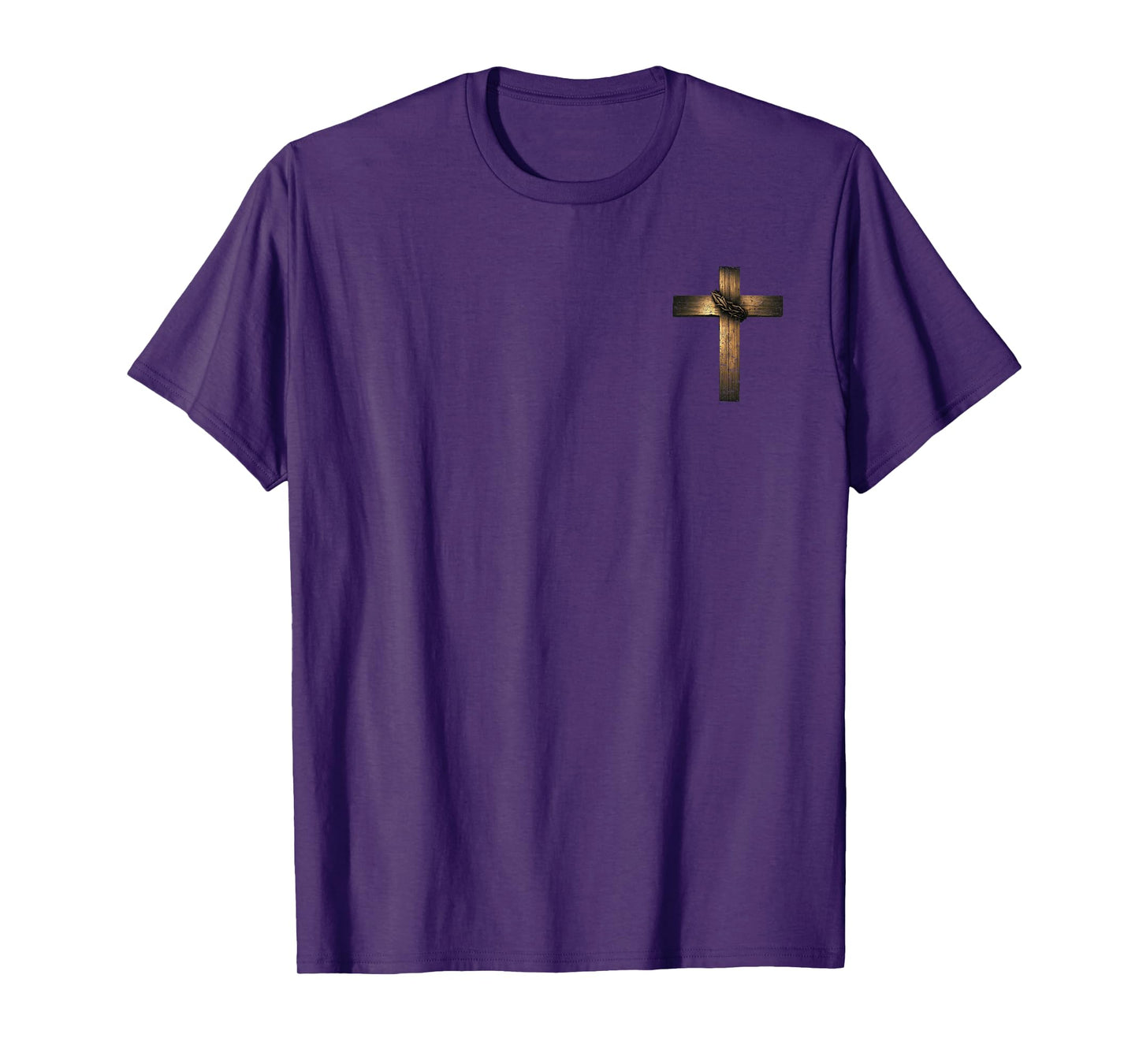 Faith Over Fear American Christian Cross God Jesus T-Shirt