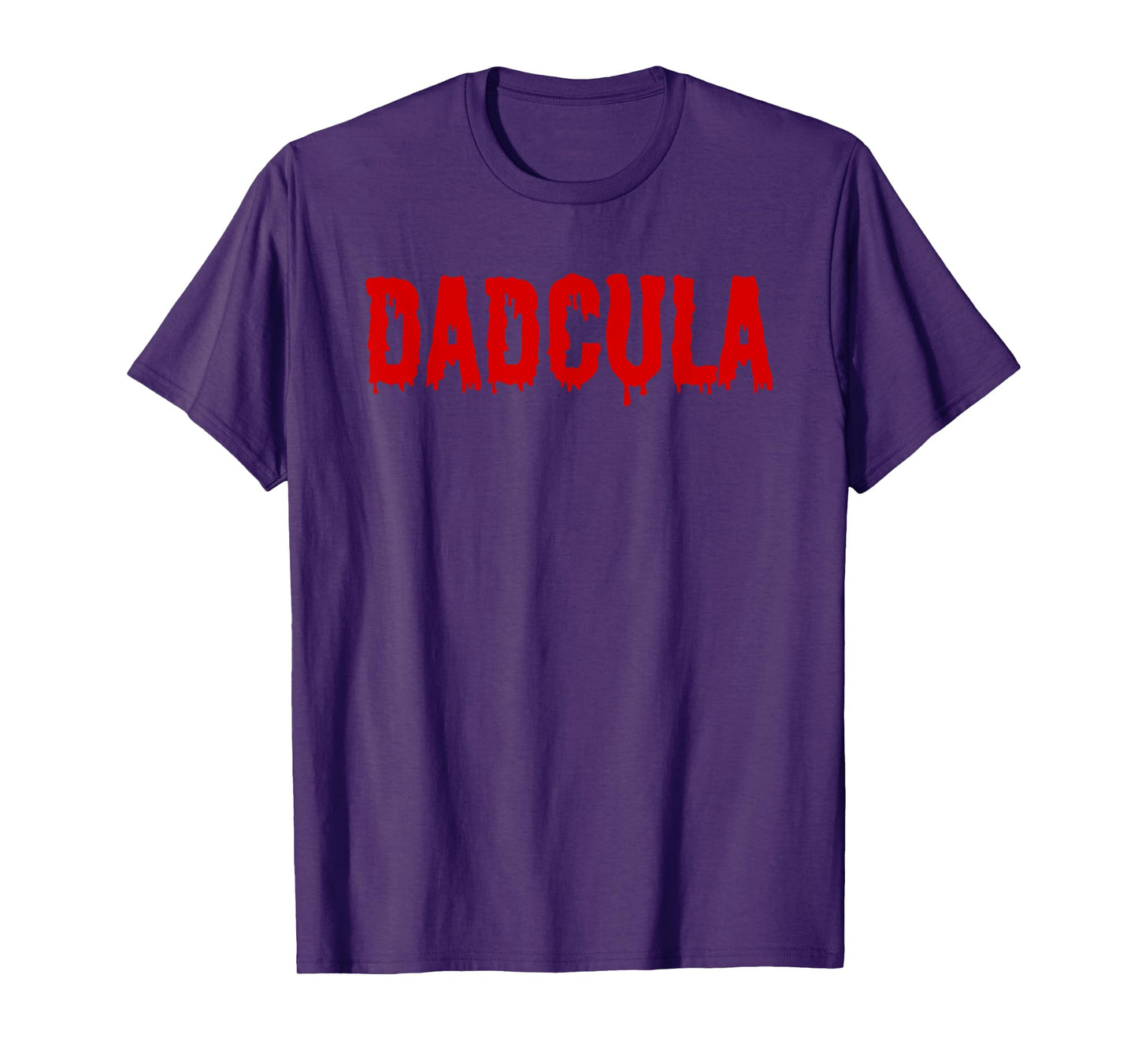 Dadcula Halloween Shirt for Dads, Men's Black Vampire Tee T-Shirt