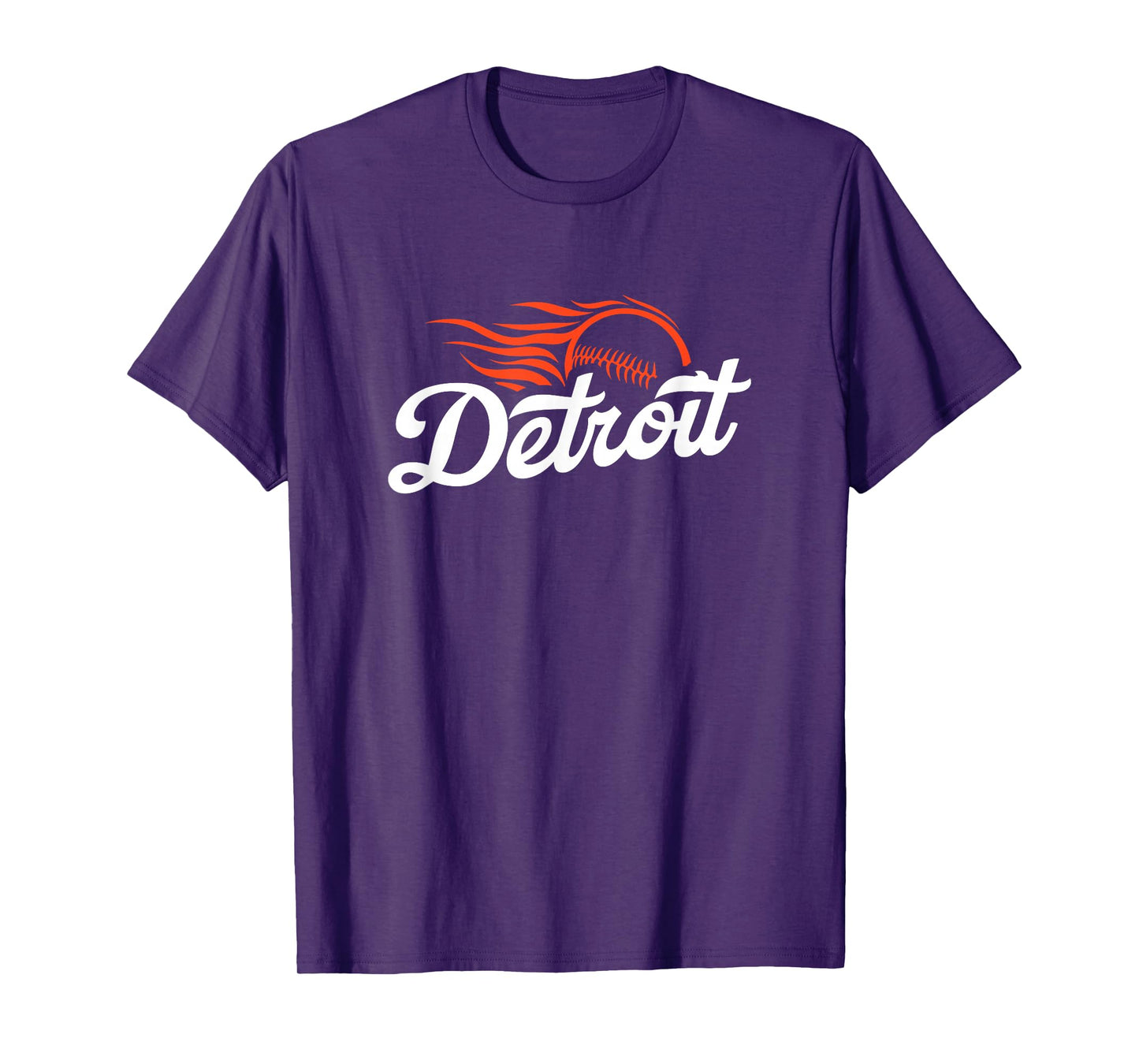 Detroit Baseball Vintage Minimalist Retro Baseball Lover T-Shirt