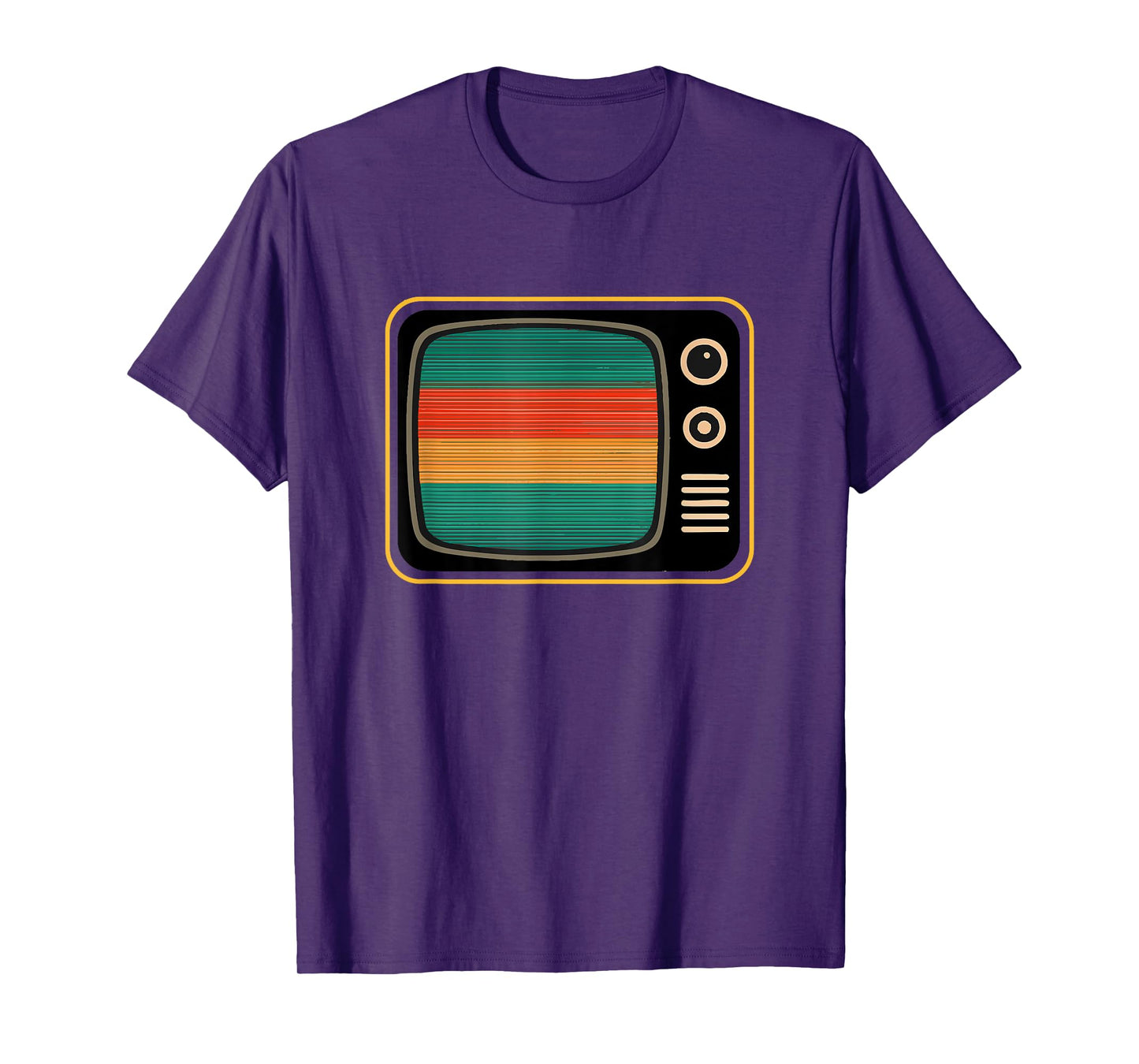 Retro TV Screen Old School Vintage Nostalgia Tech Costume T-Shirt