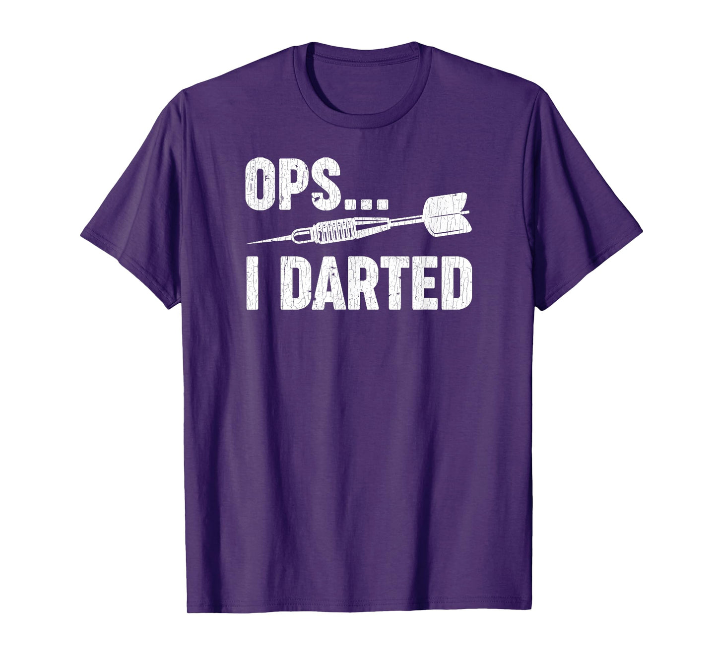 Vintage Oops I Darted Darts Player Dart Gift T-Shirt