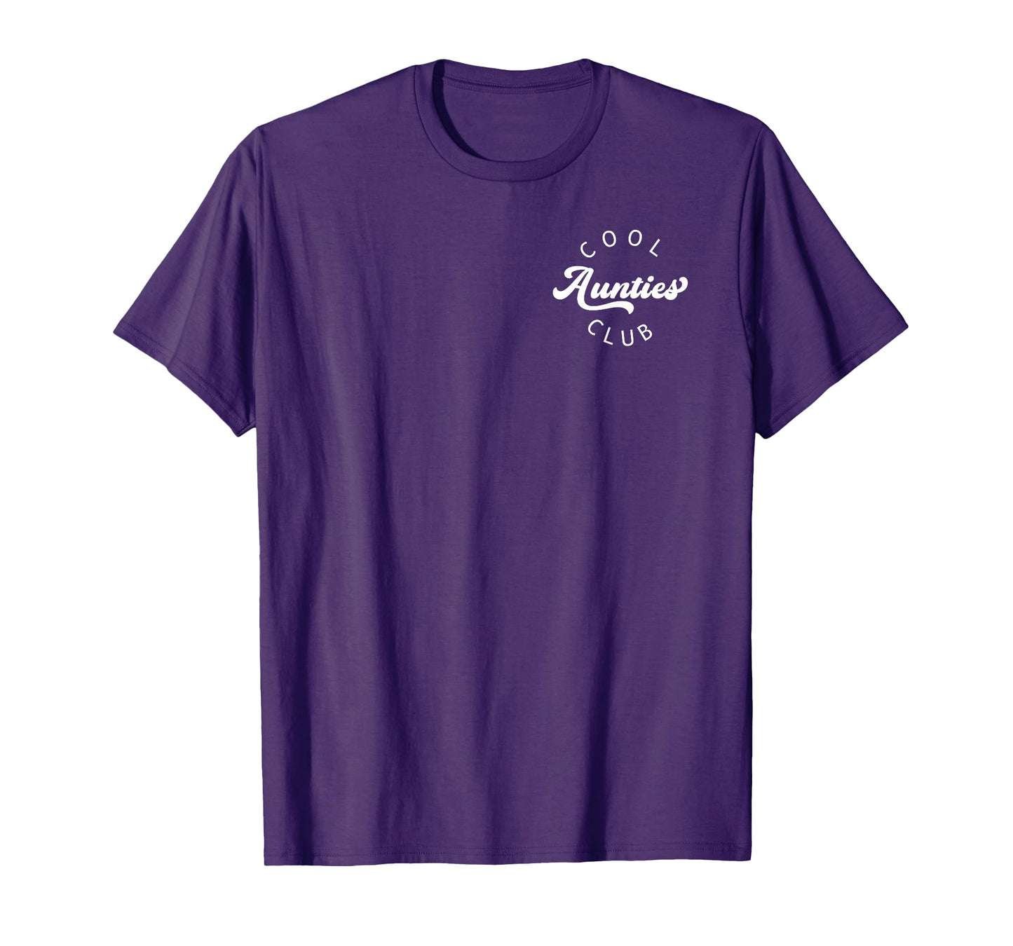 Funny Cool Aunties Club Funny Auntie Women Cool Aunt T-Shirt