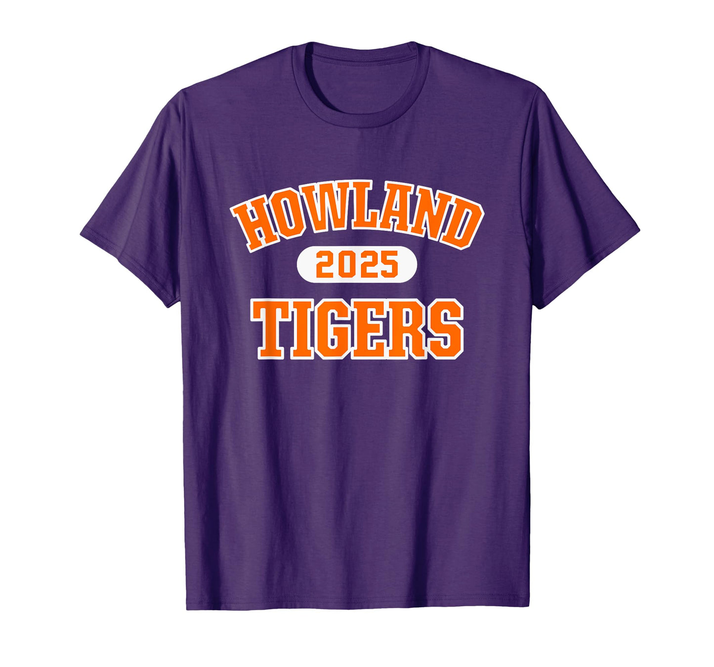 Howland Tigers High School Arch 2025 T-Shirt