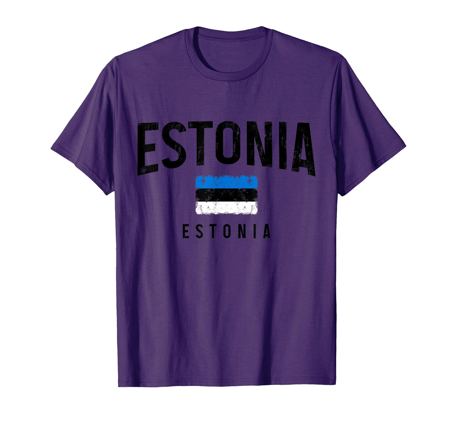 Estonia Estonia Estonian Flag Vintage Pride T-Shirt