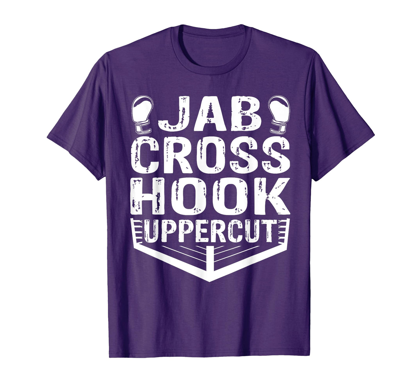 Jab Cross Hook Uppercut Boxer Workout Men Women Kickboxing T-Shirt