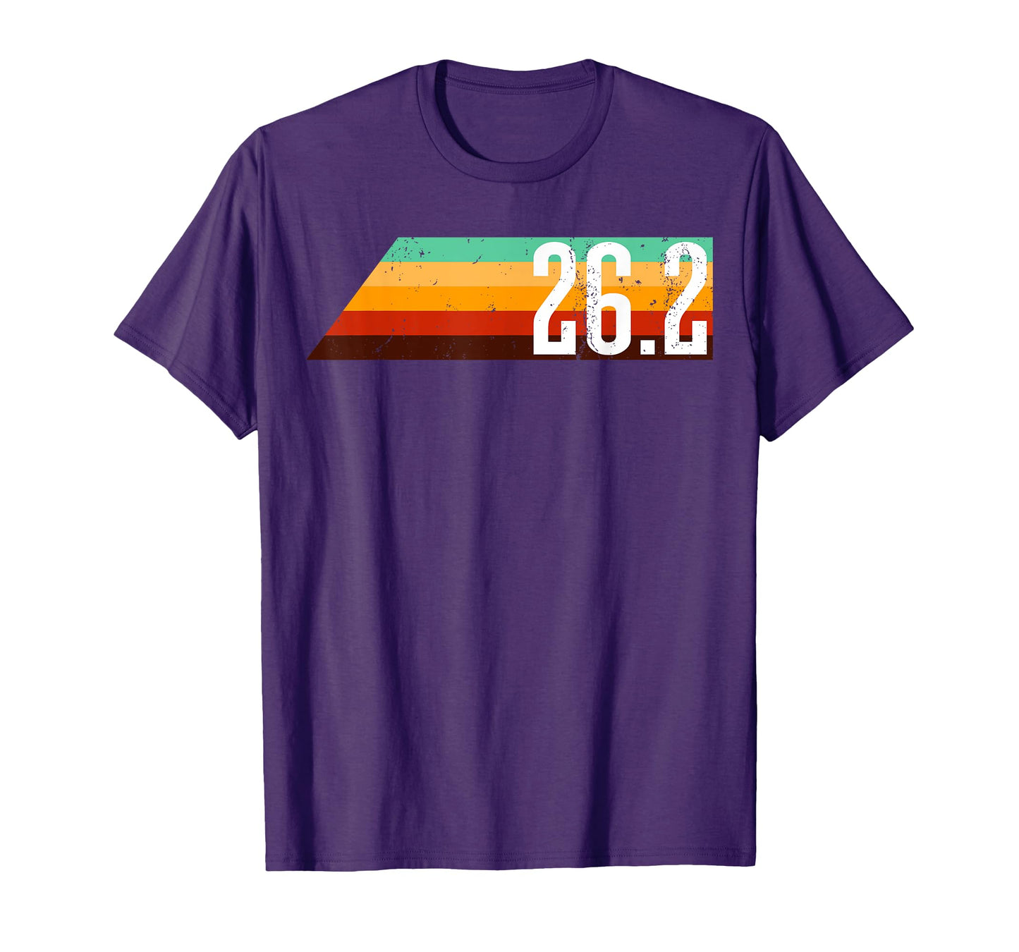 Retro 26.2 Miles Marathon Funny Vintage Athlete Outfit T-Shirt