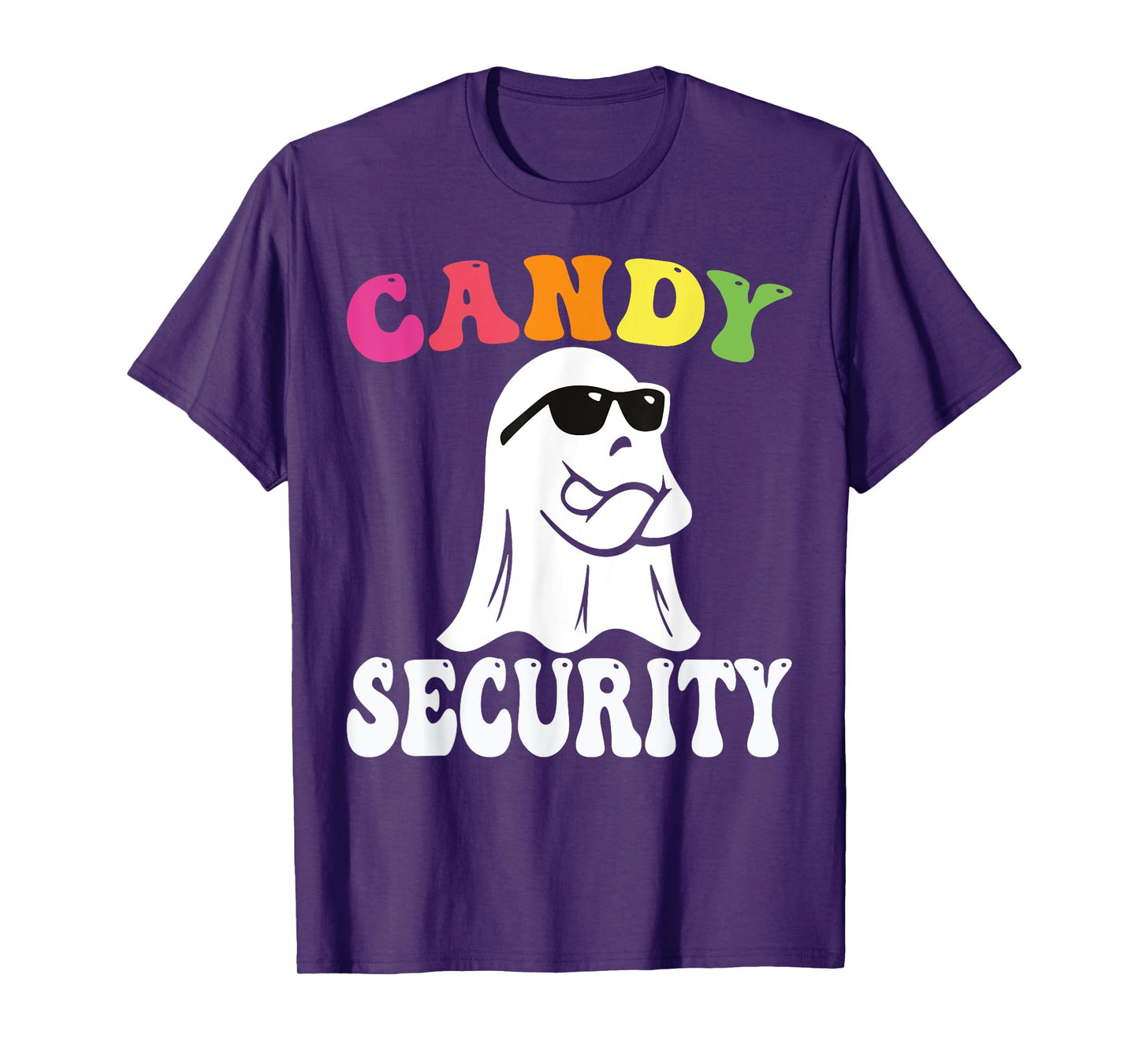 Funny Ghost Candy Security Halloween Costume Halloween Candy T-Shirt