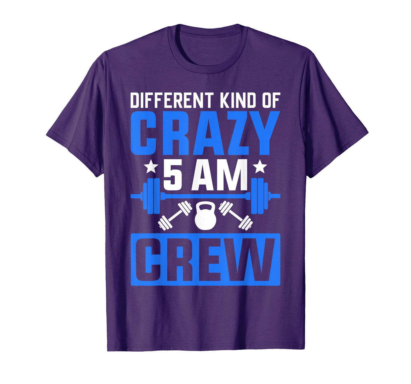 Workout Squad 5AM Crew Funny Gym Quote T-Shirt