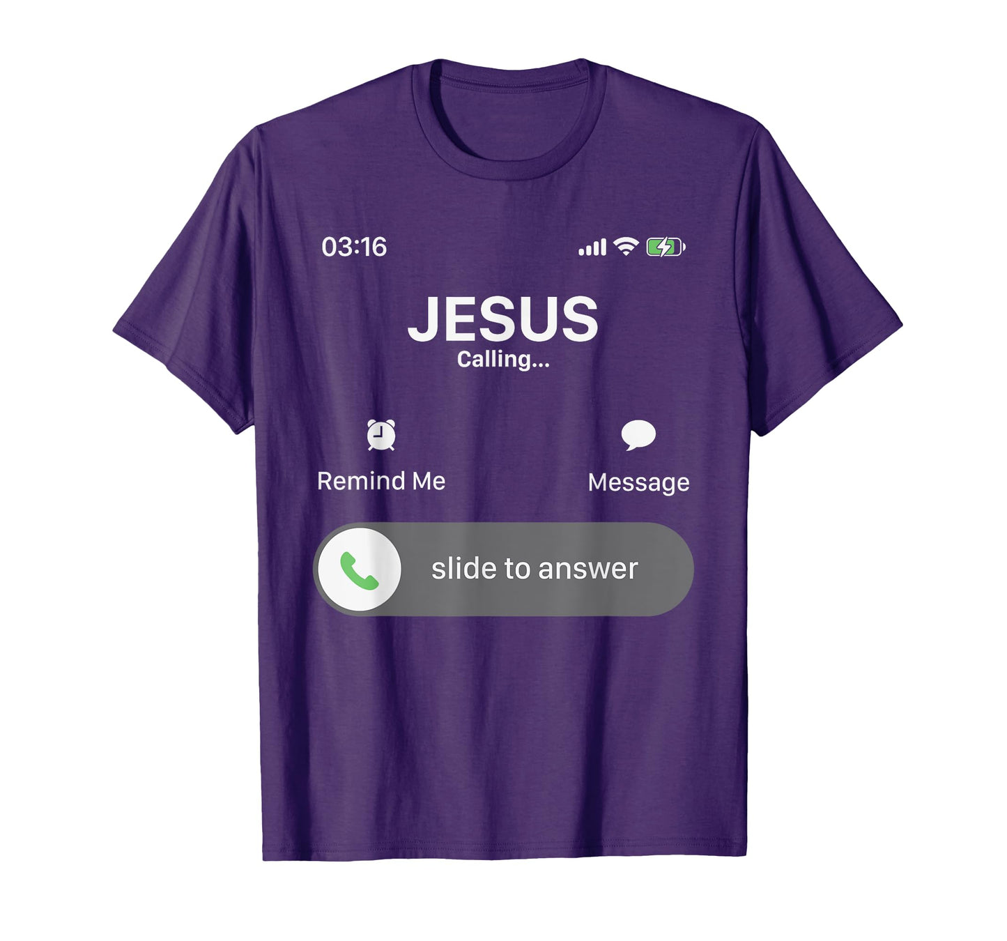 Religious Jesus is Calling Christian Church Lord T-Shirt