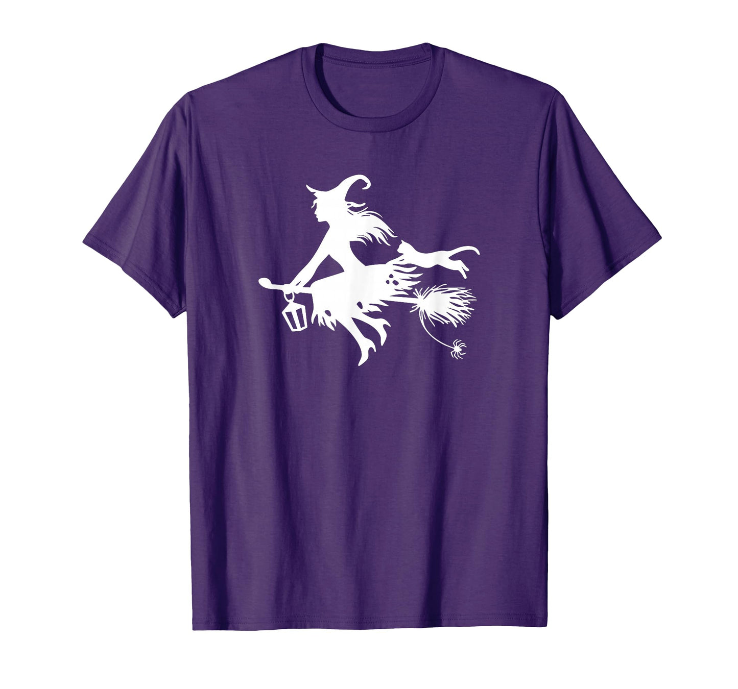 Yes I Can Drive A Stick Funny Halloween Witch Cat (2 Sides) T-Shirt