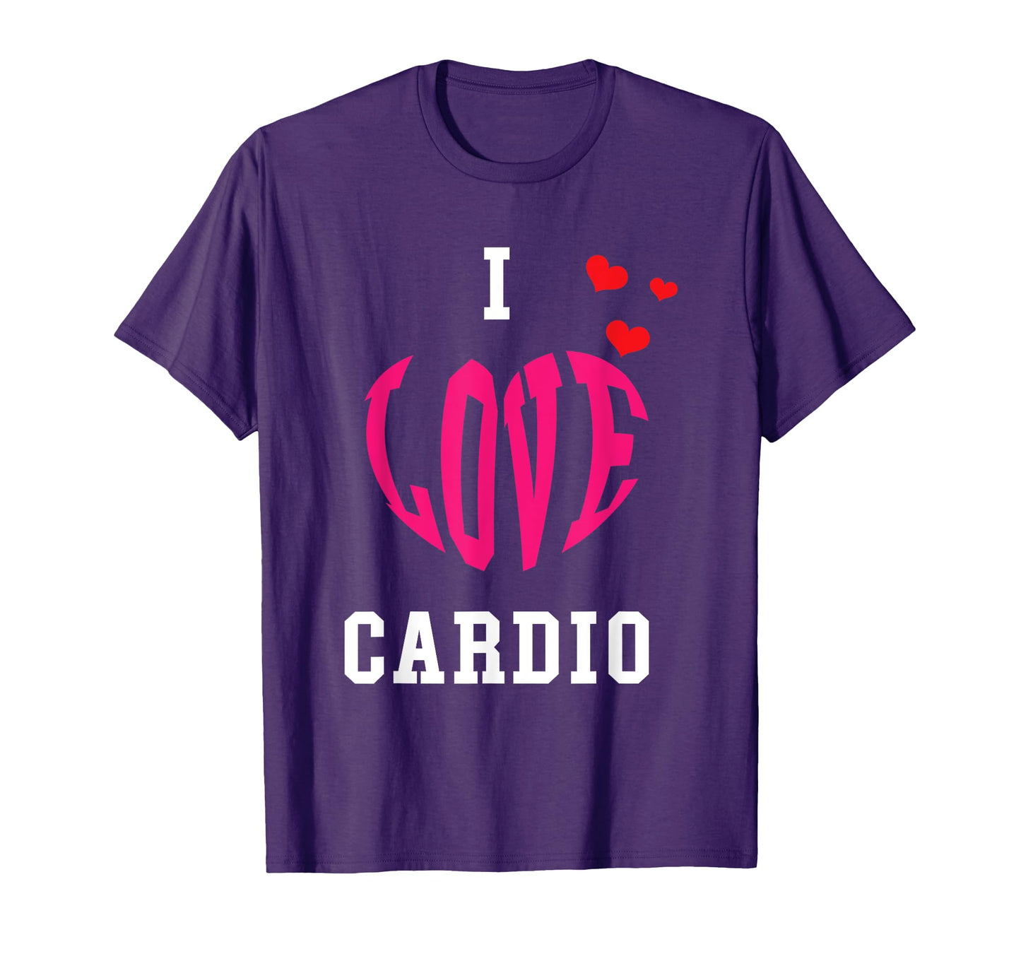 Bodybuilder and Powerlifting in a gym for I love Cardio T-Shirt