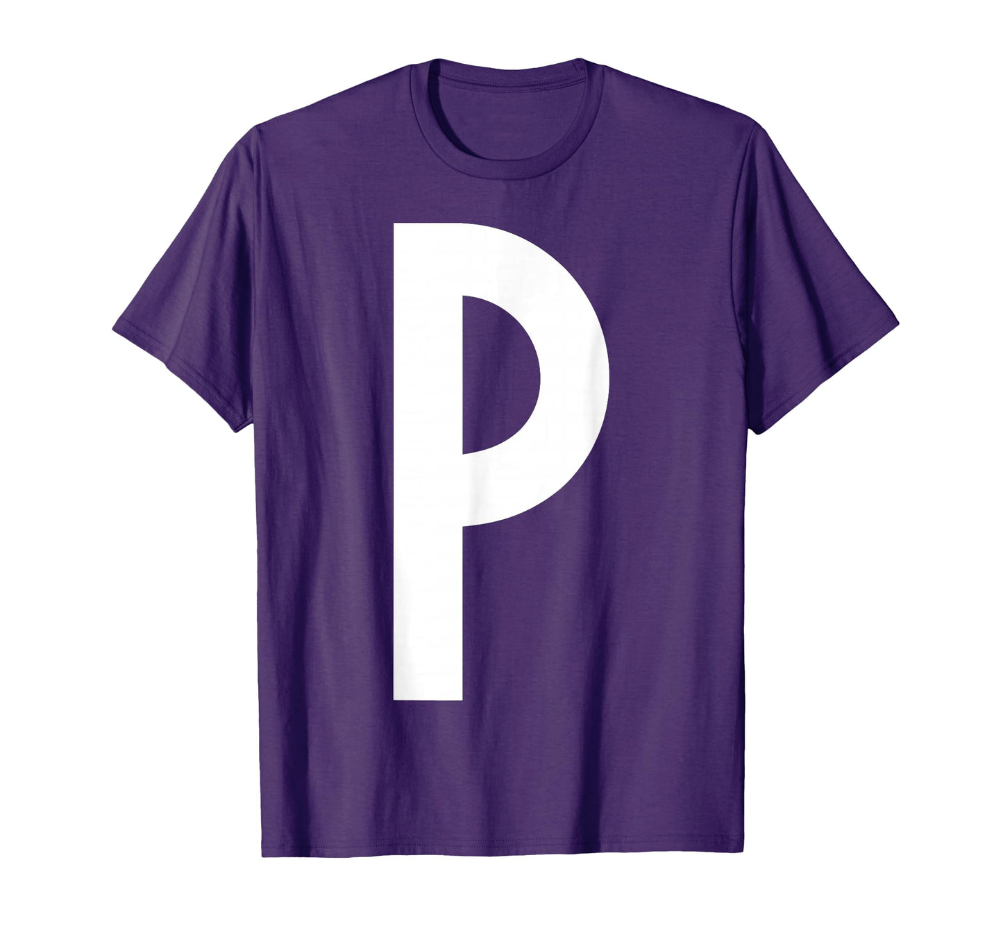 Letter P Funny Group Matching Christmas Costume 2025 Family T-Shirt
