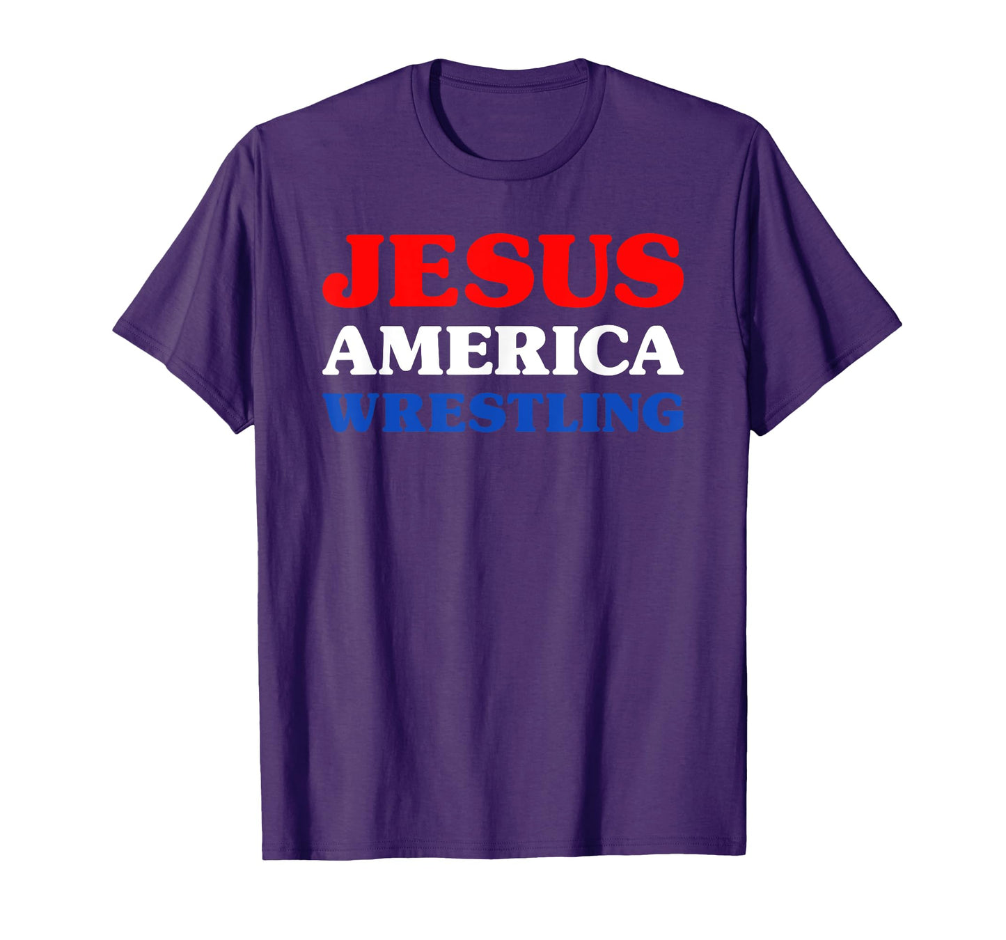 Wrestling for Wrestler I Love Wrestling Jesus and Wrestling T-Shirt