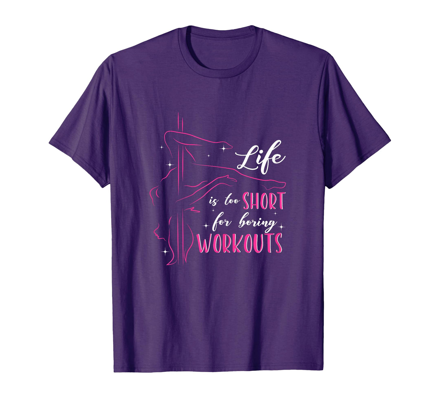 Pole Dance Shirt Fitness Workout Pole Dancing T-Shirt