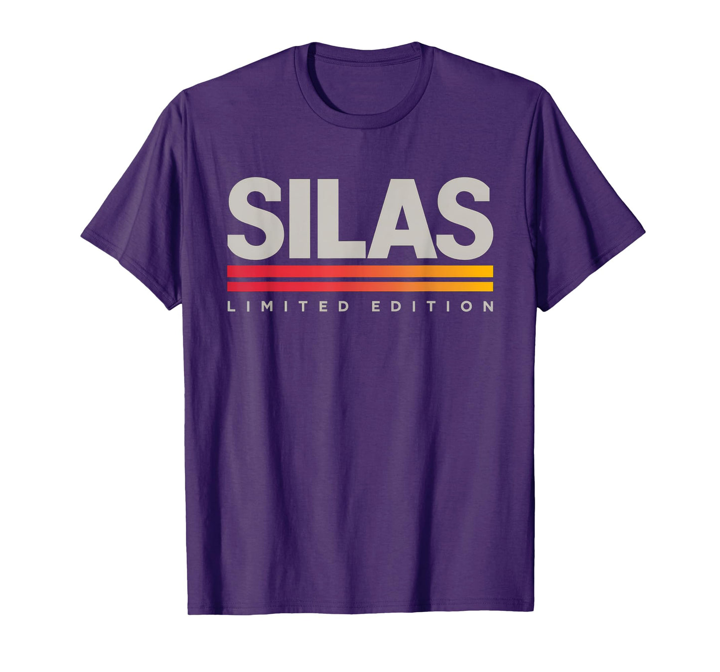 Silas Limited Edition Vintage Custom Name Husband Grandpa T-Shirt