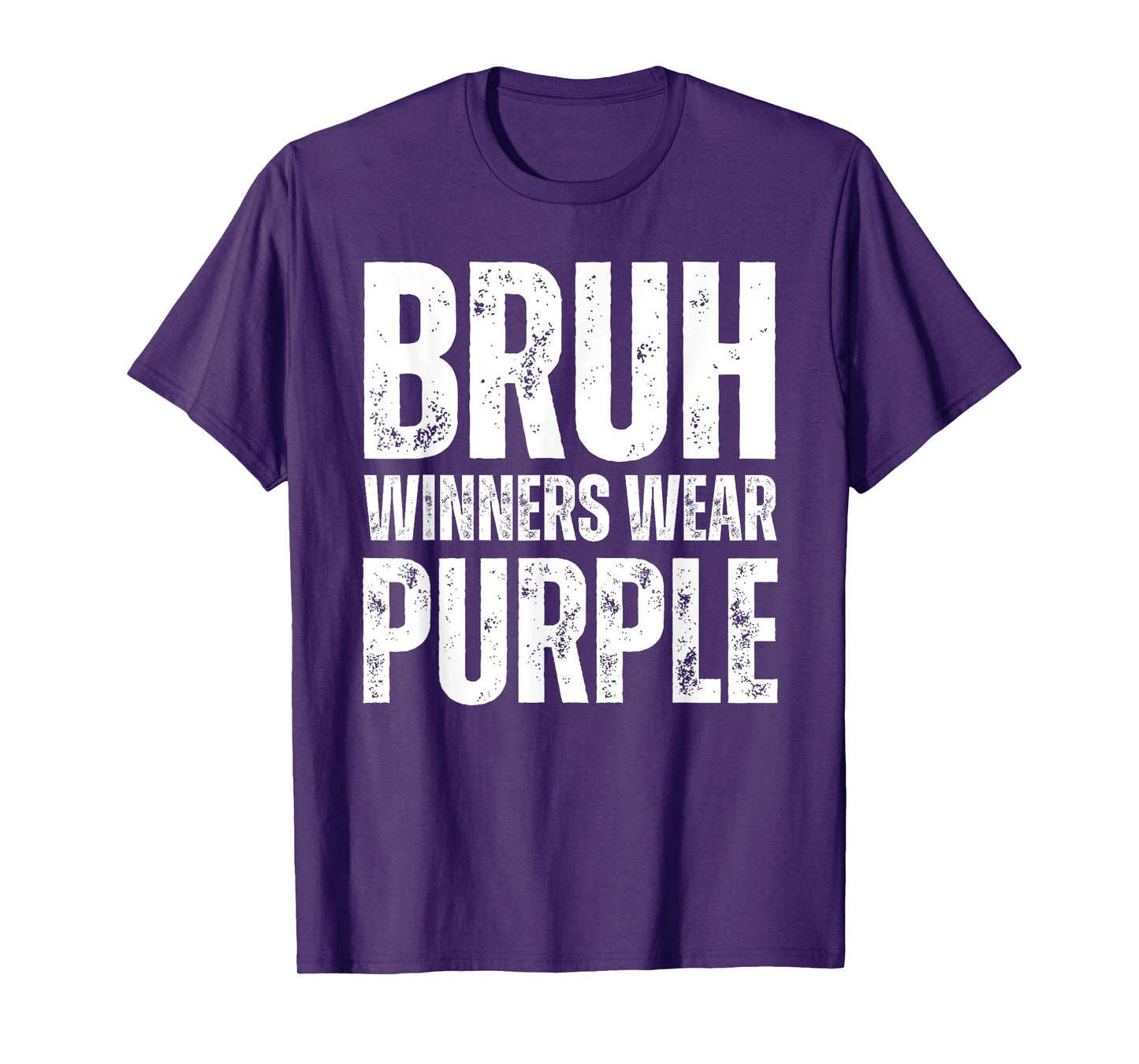 Winners Wear Purple Team Spirit Week Game Color Sports day T-Shirt