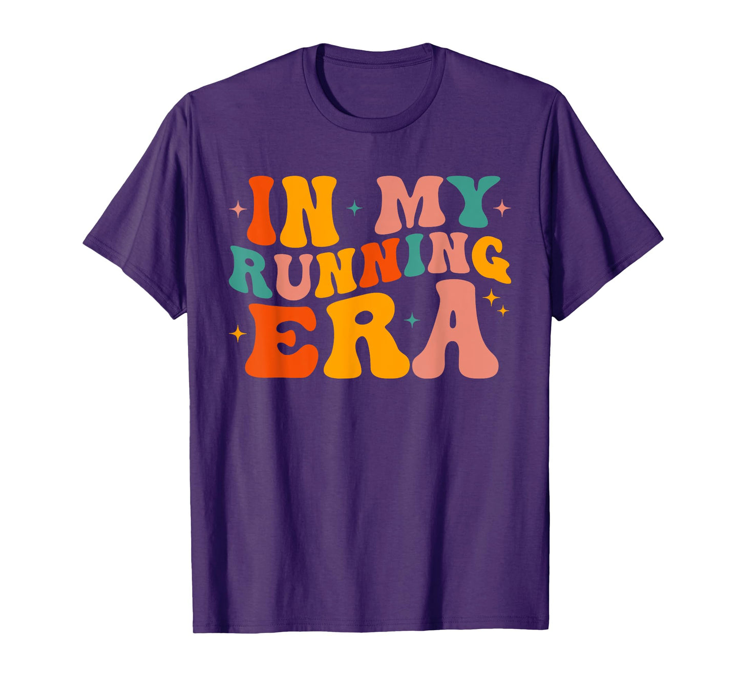 In My Running Era Runner Marathon Jogging Fitness Sport Cute T-Shirt