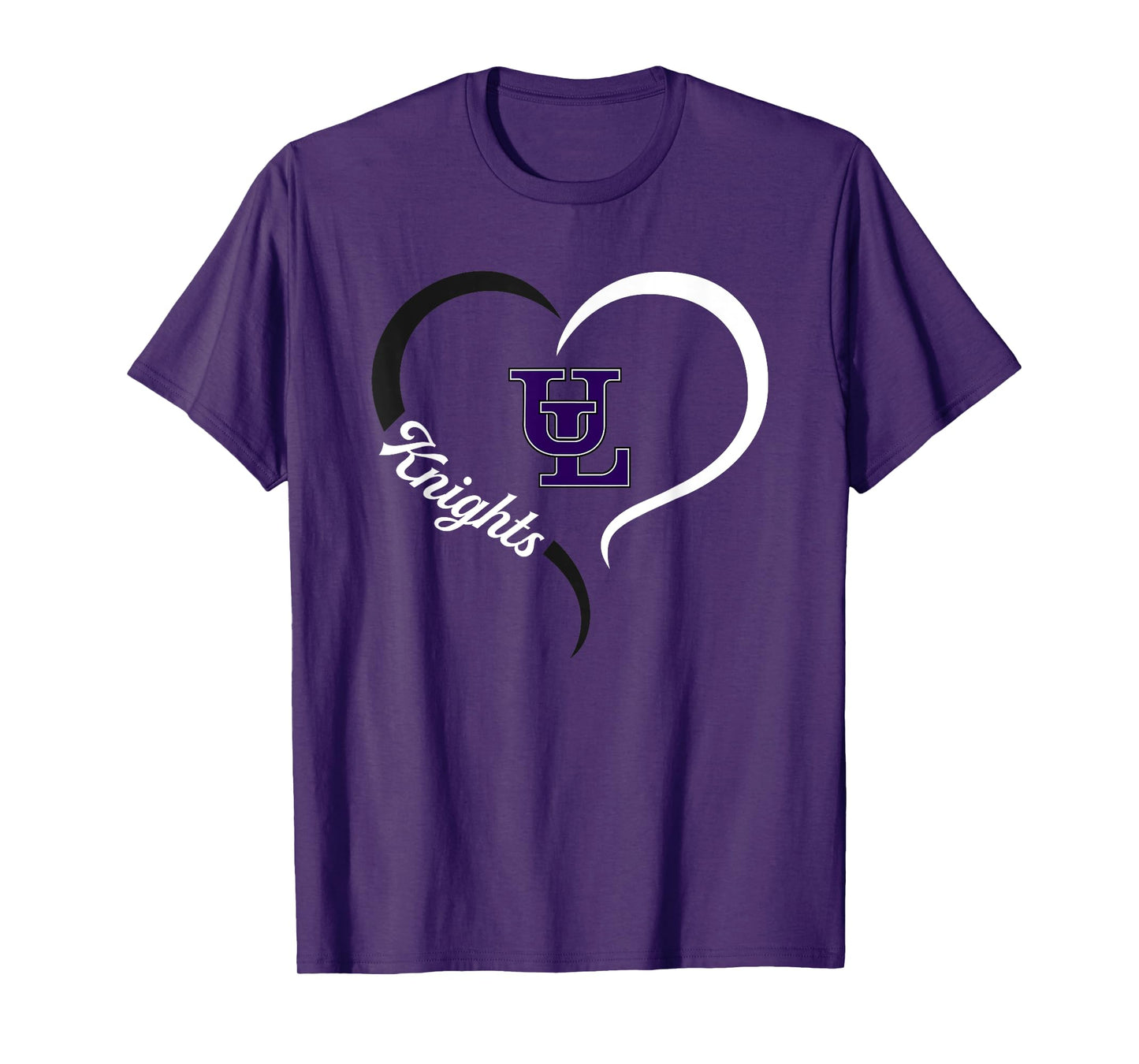 Upson Lee Knights Logo Half Heart Slogan HS T-Shirt
