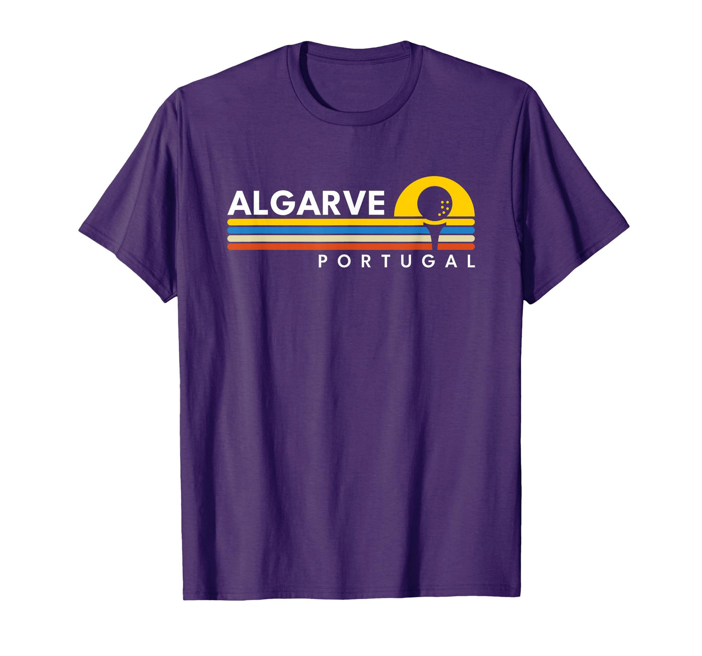 Algarve Portugal Vintage Retro Souvenirs Golf T-Shirt