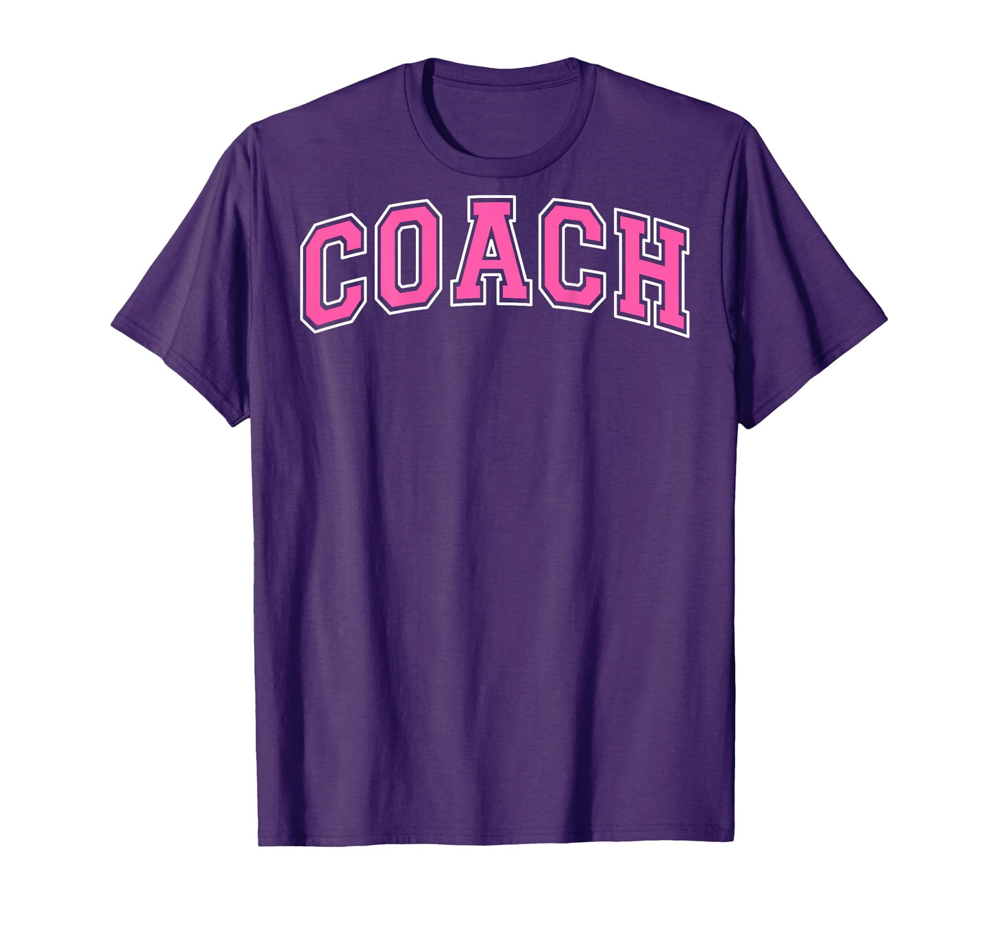 Coach Sports Trainer Vintage Pink White on the back T-Shirt