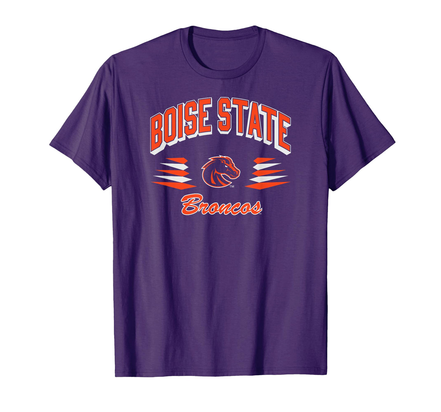 Boise State Broncos Retro Diamond Blue Officially Licensed T-Shirt