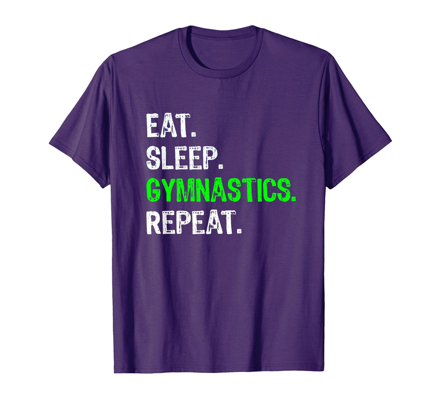 Top Funny Boys Eat Sleep Gymnastics Repeat Gift T-Shirt T-Shirt