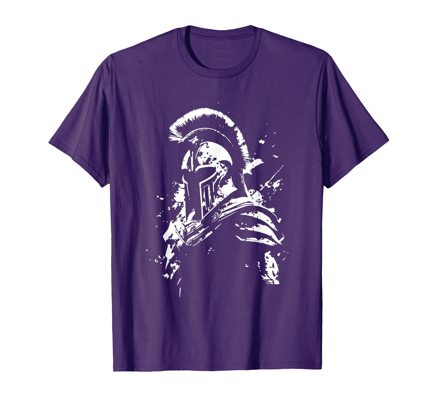 Leonidas Spartan Helmet Gym Sparta Workout Greek Warrior T-Shirt