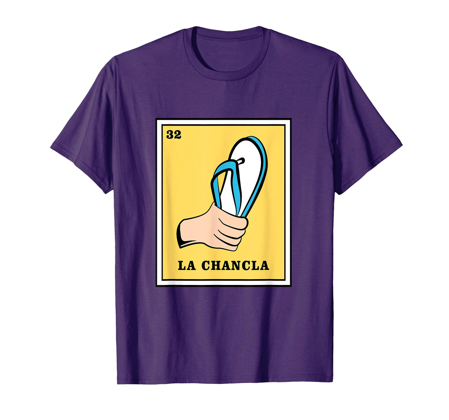 Funny Mexican Bingo La Chancla T-Shirt