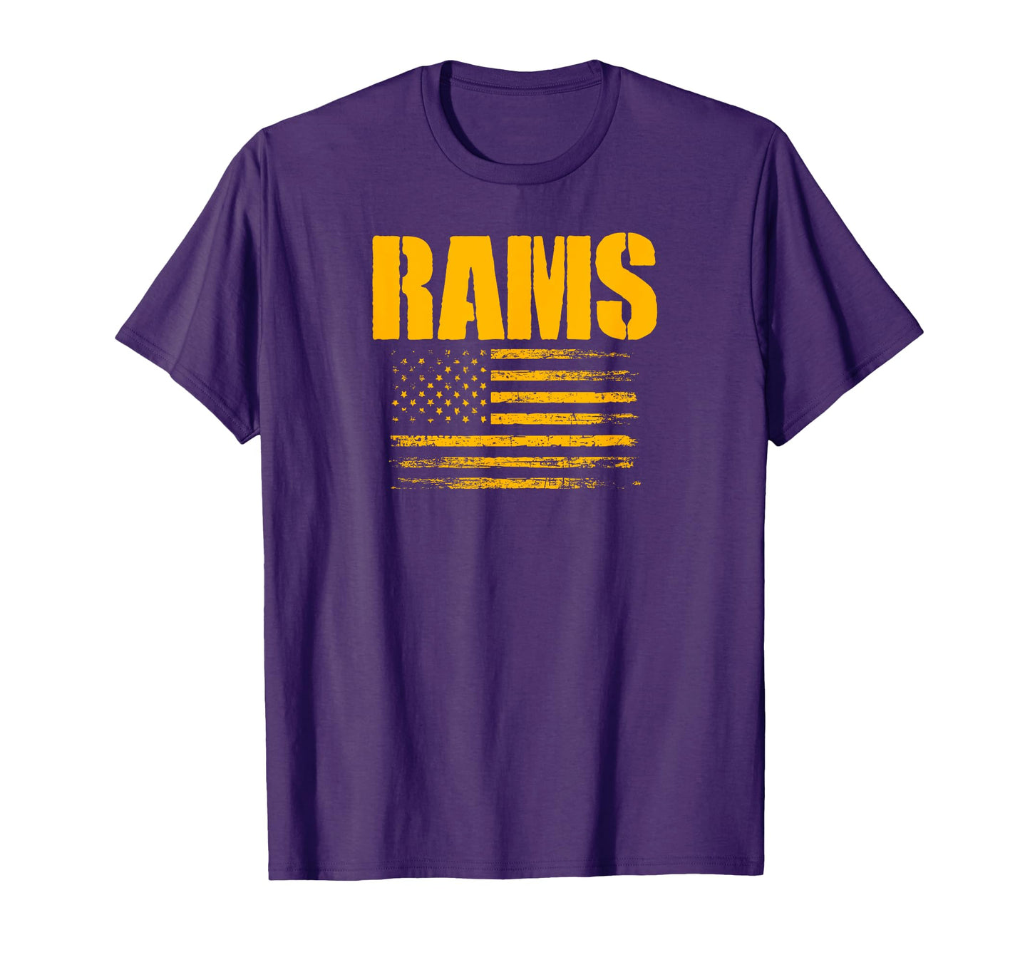 Ringgold Rams USA Flag Pride T-Shirt