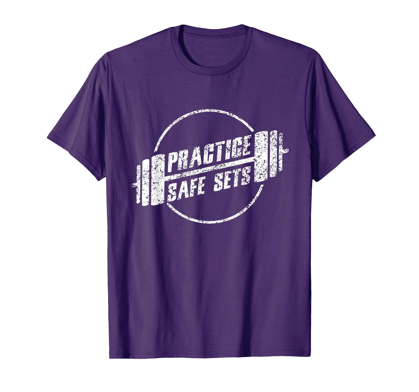 Bodybuilder Weightlifter Bodyweight Weightlifting Practice Safe Sets Workout Fitness Motivation Gym Training T-Shirt