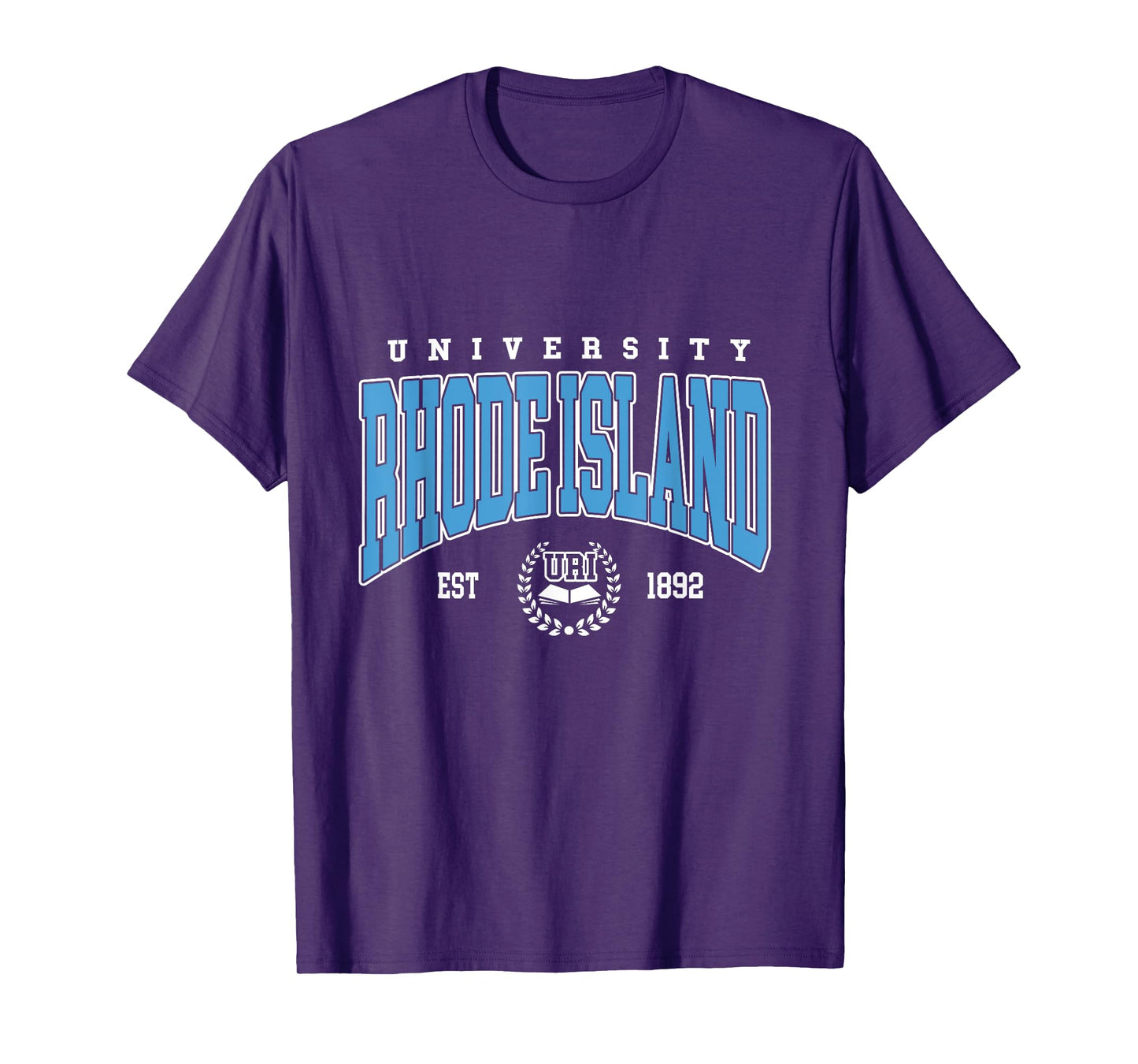 Rhode Island Vintage University Arch Tee for Men & Women T-Shirt