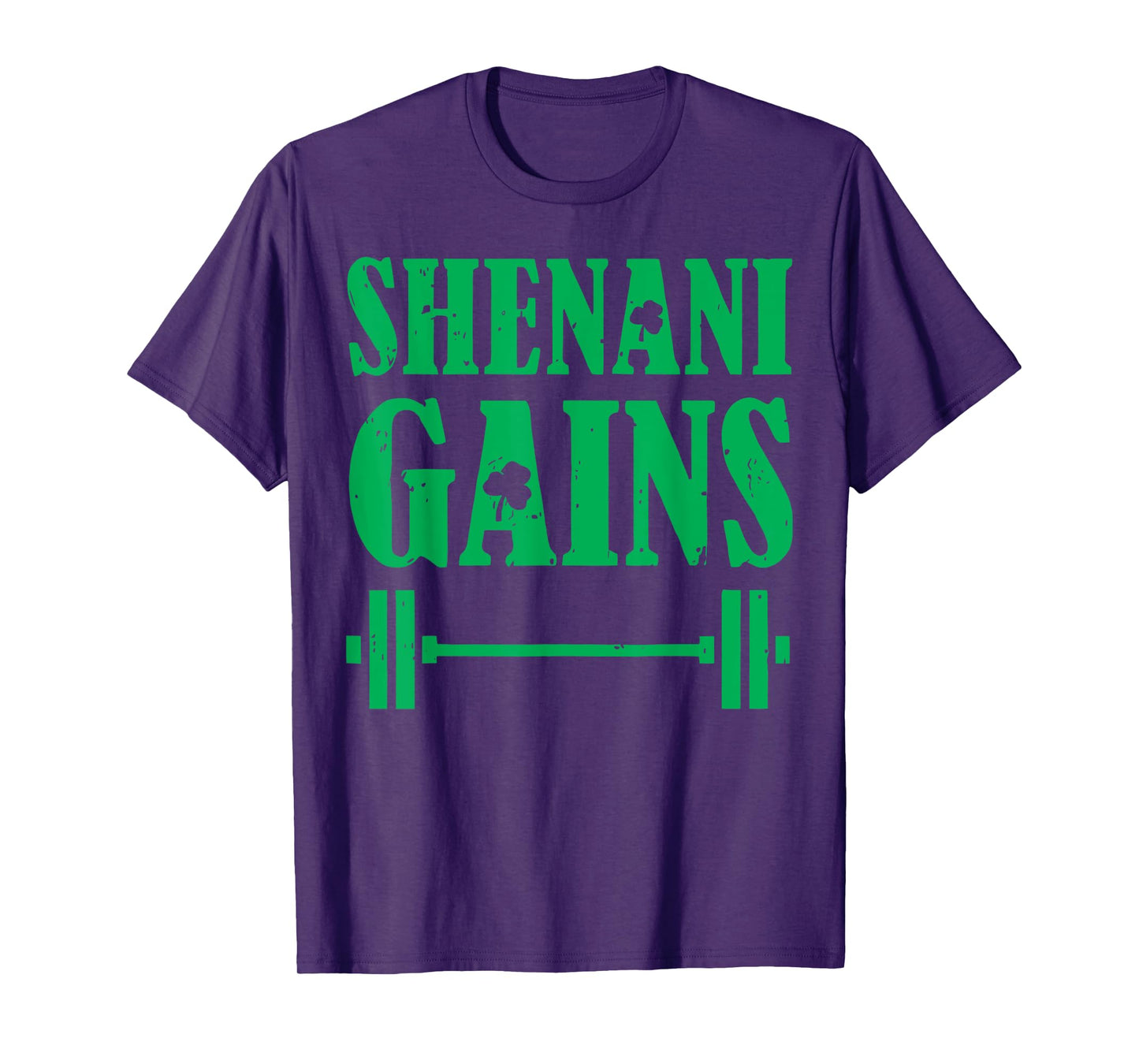 Shenanigans Gym St Patricks Squat Weight Workout T-Shirt
