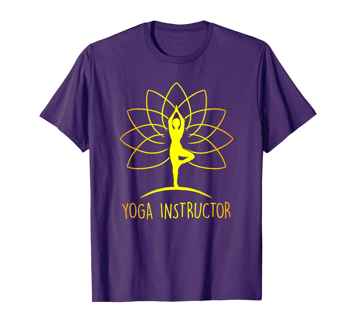 Yoga Instructor Lotus Flower Cool Meditation Instructor Gift T-Shirt