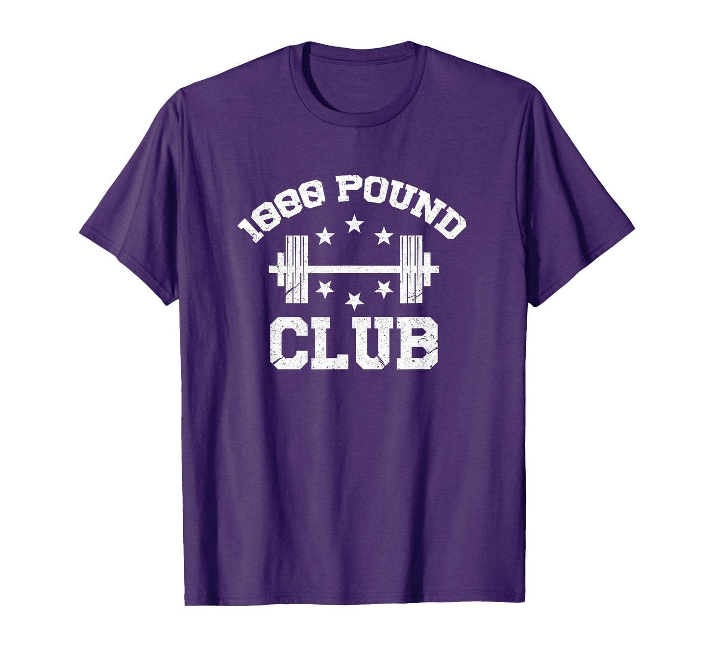 1000 Pound Club Funny Bodybuilding Gym Workout T-Shirt