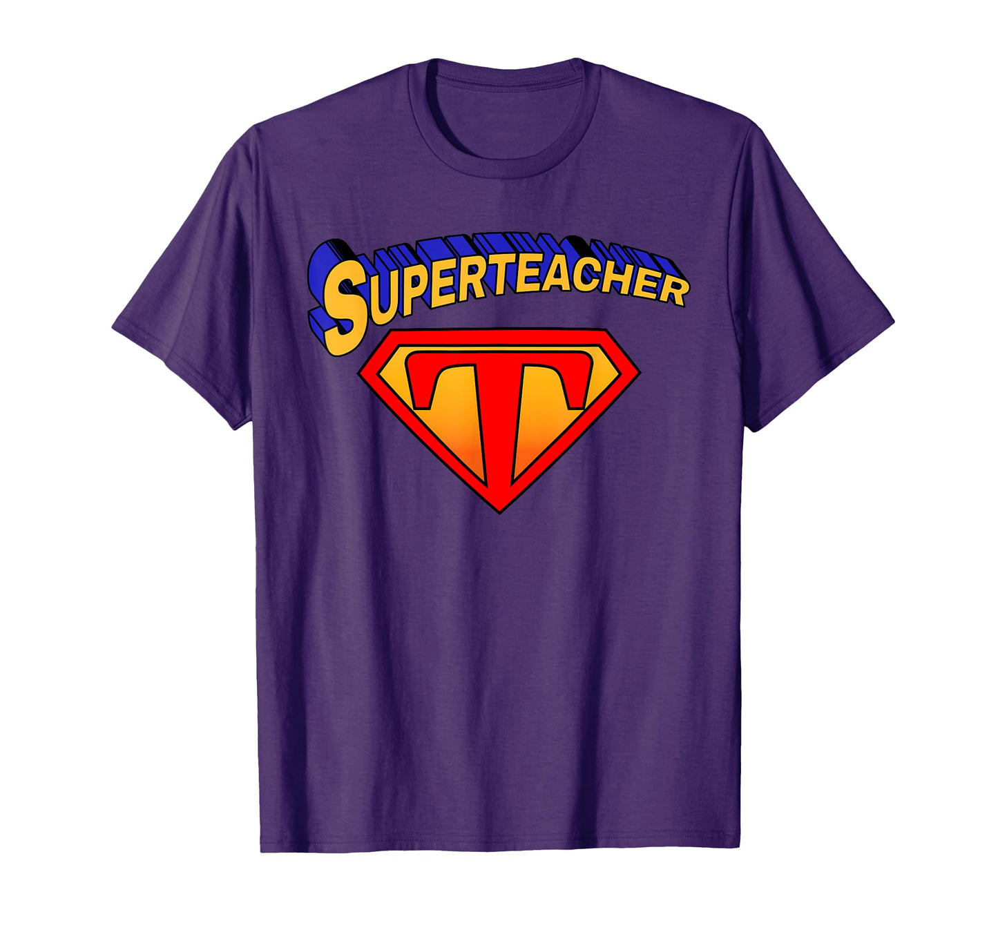 Superteacher Superhero Funny Teacher Gift T-Shirt