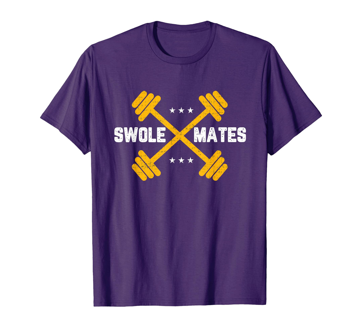 Swole Mates - Funny Gym Weightlifting Exercise T-Shirt T-Shirt