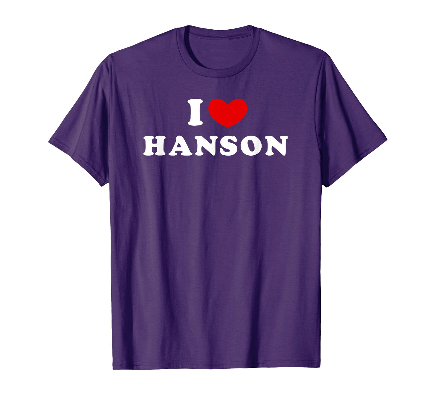I Love Hanson, I Heart Hanson T-Shirt