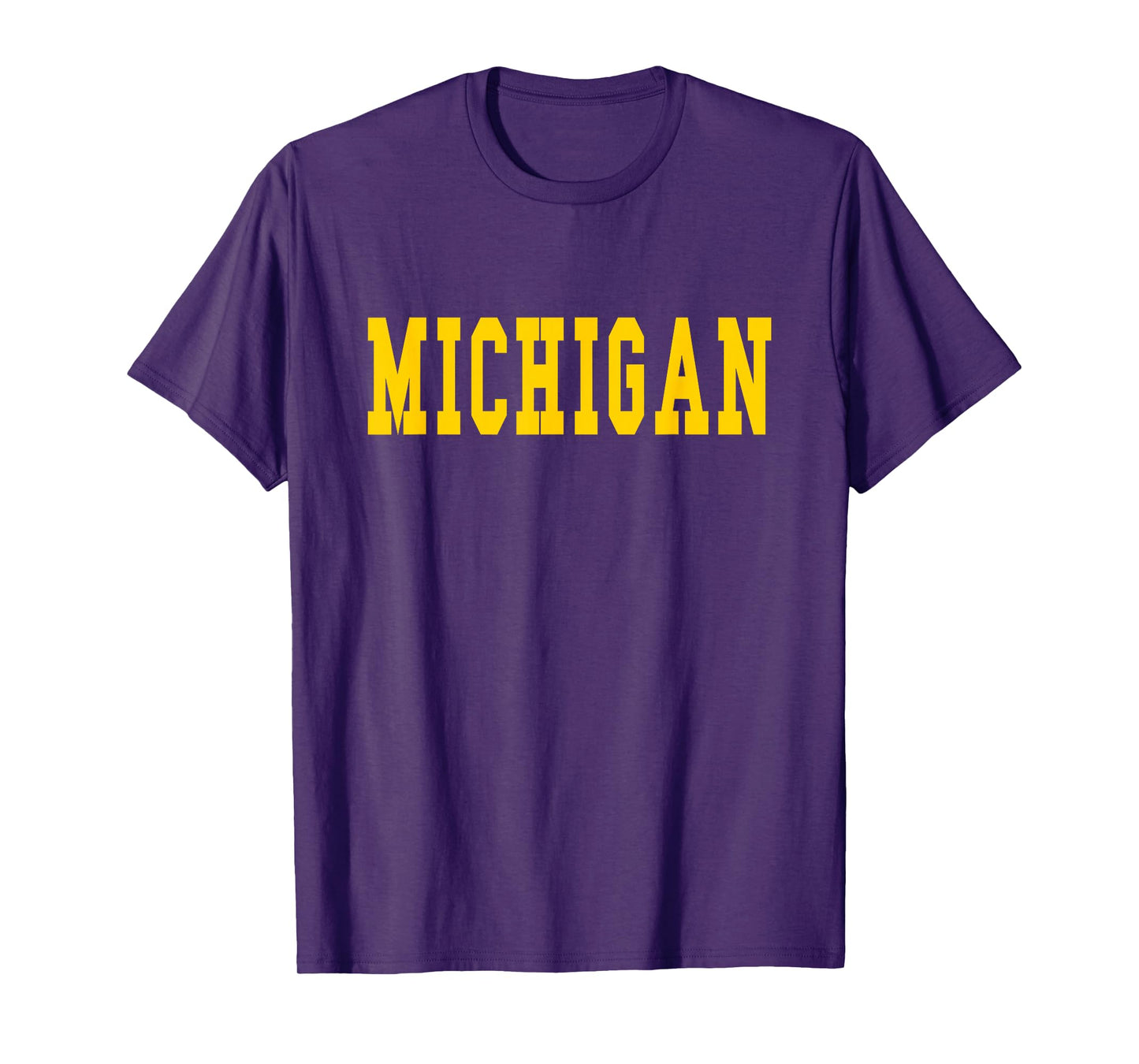 Michigan - Throwback Design - Classic T-Shirt