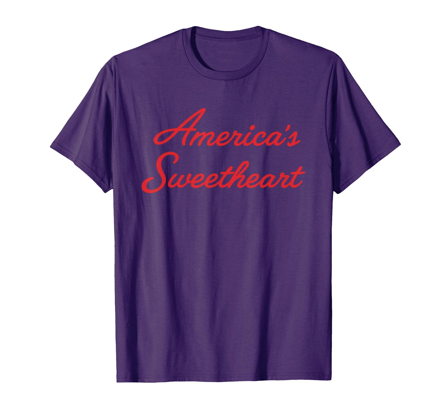 America's Sweetheart Vintage Look Retro USA Charm T-Shirt