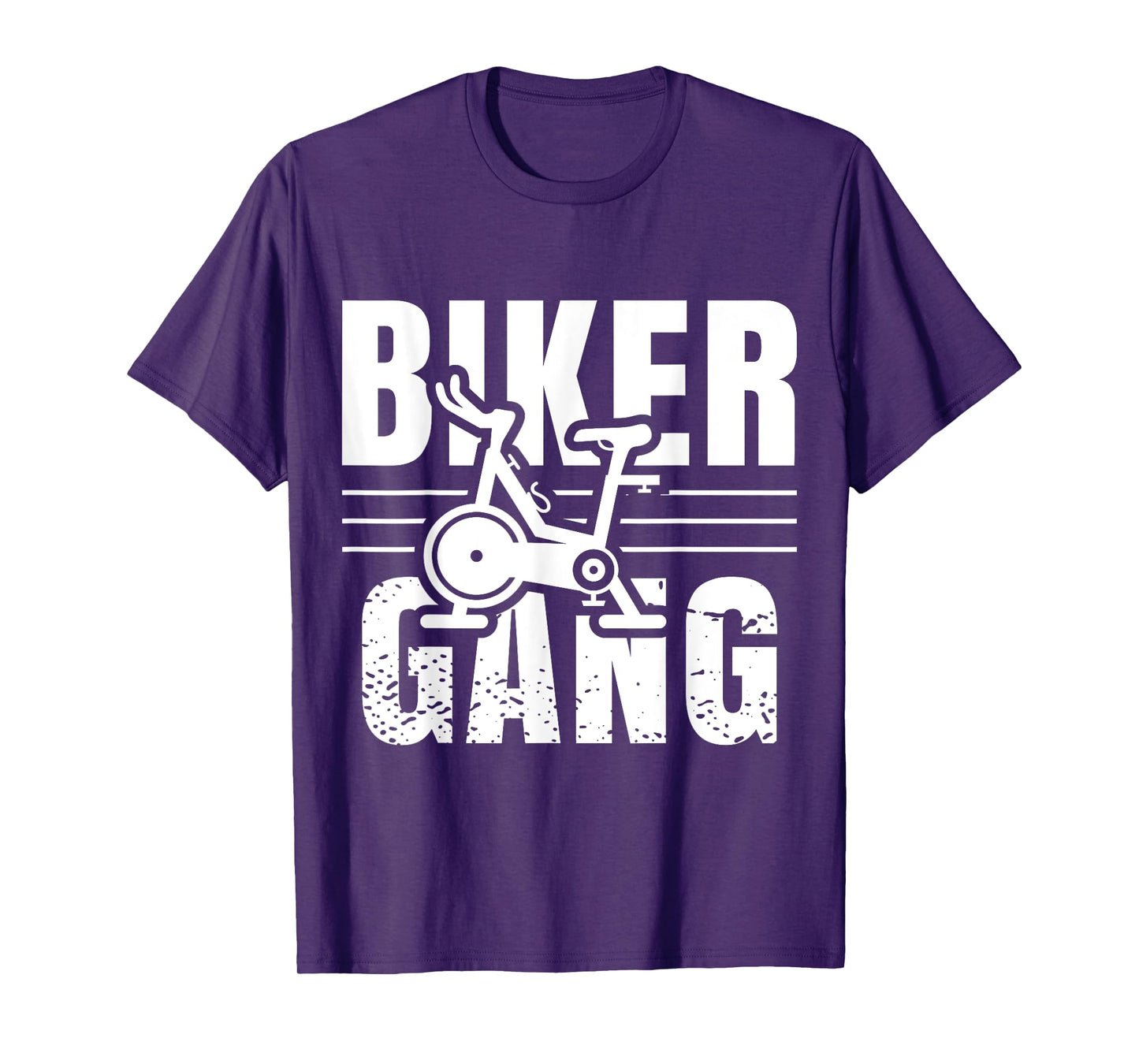 Funny Biker Gang Spin Saying Gym Workout Spinning Class Gift T-Shirt