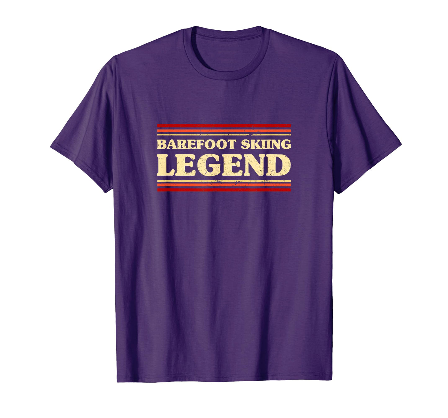 Barefoot Skiing Legend Barefooting Adventure Sports T-Shirt