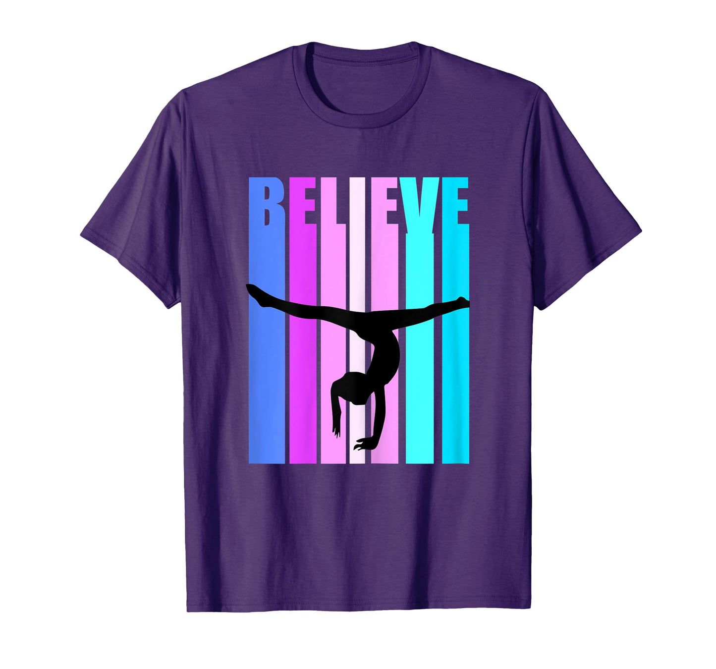 Girls Gymnastics Motivational Inspiring Handstand Queen T-Shirt