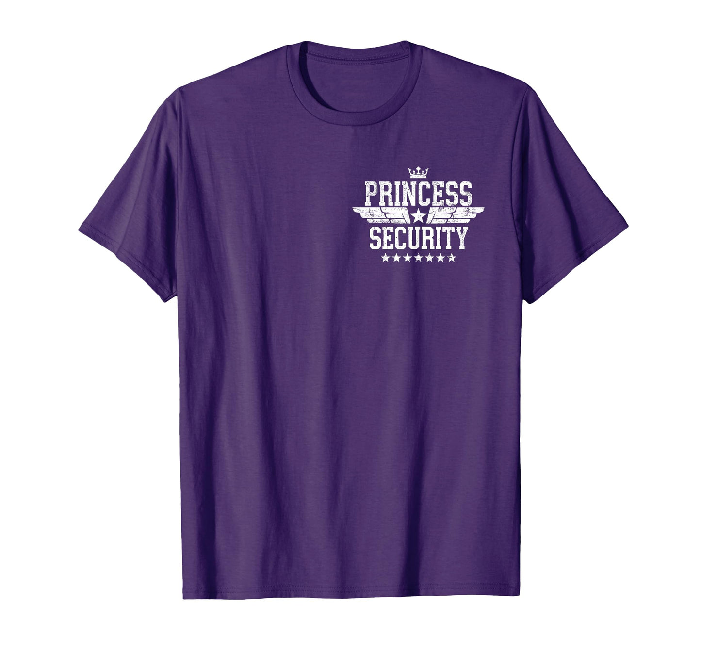 Princess Security Team Birthday For Big Brother & Dad Funny T-Shirt